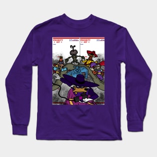 DarkWing Duck Graffiti Long Sleeve T-Shirt